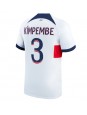 Paris Saint-Germain Presnel Kimpembe #3 Vieraspaita 2023-24 Lyhythihainen